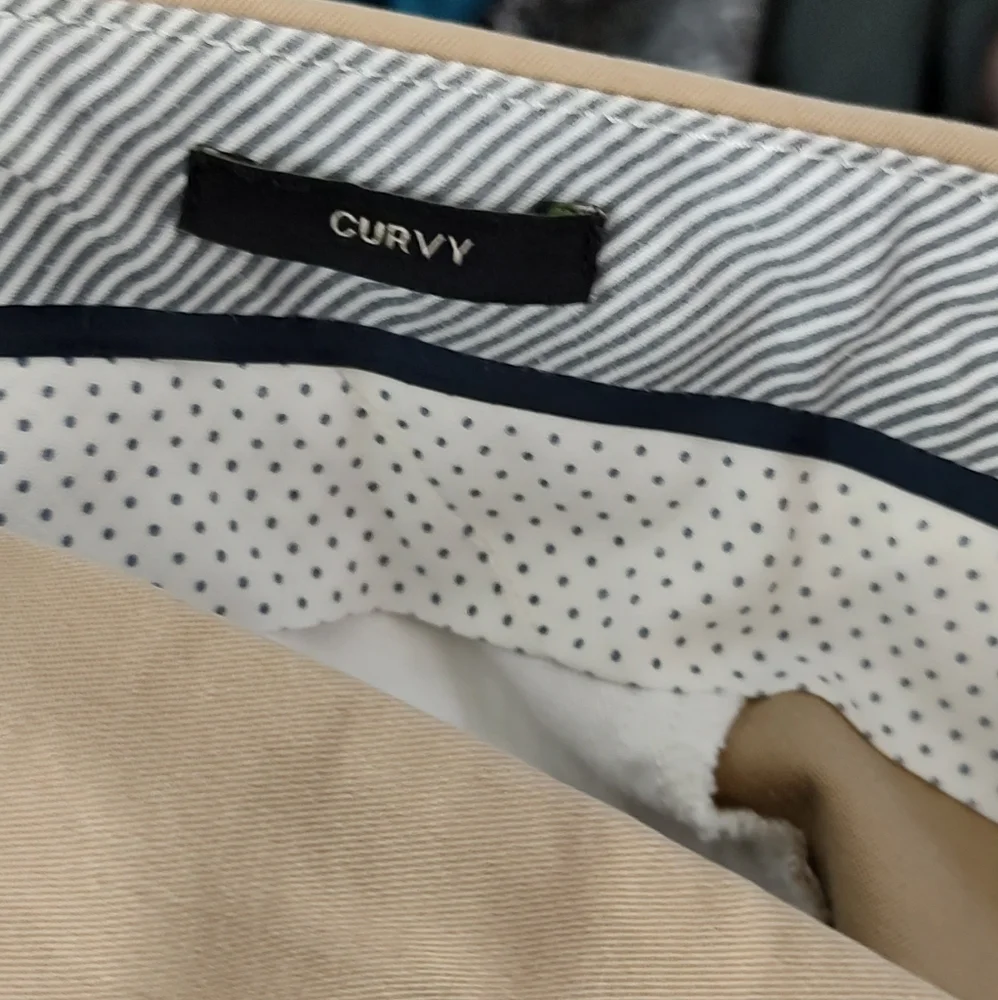 Talbots Curvy Tan Capri Pants 16 - Picture 9 of 10